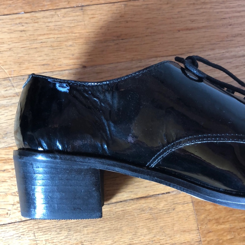 Ipanema Black Patent Leather Shoes Size 7.5 - Picture 6 of 8
